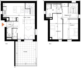  Appartement � vendre 3 pi�ces 61 m�