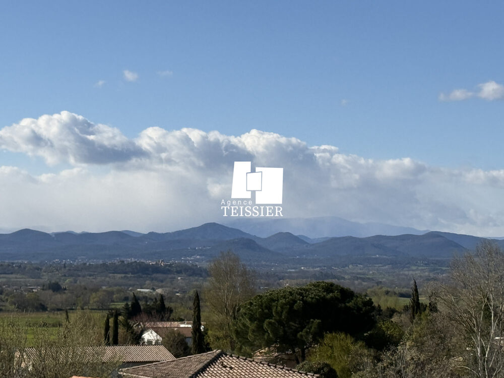 Brouzet Les Alés : Maison de village avec vue