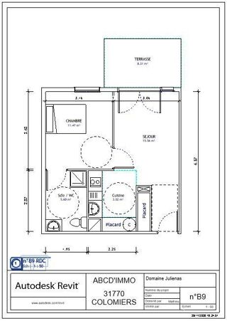  Appartement à vendre 2 pièces 40 m²