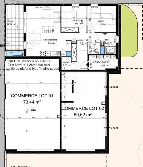   Immobilier Professionnel à louer Pusignan 