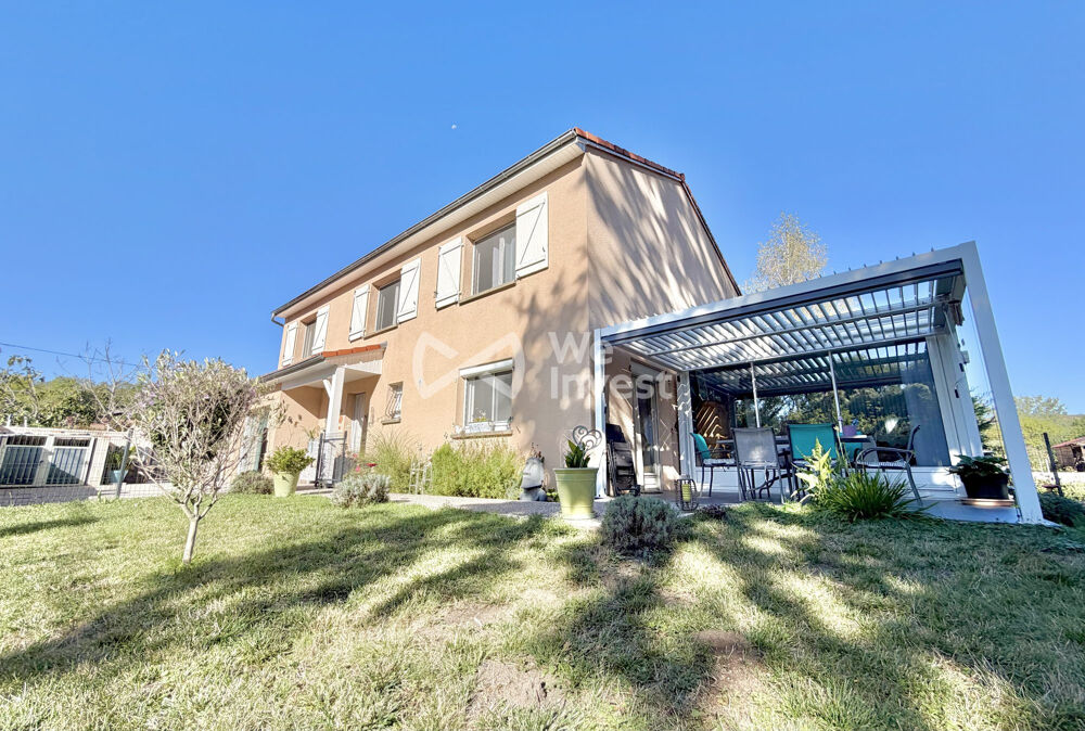 Vente Maison Villa de 183 m² avec 4 chambres, un bureau, veranda, piscine, j Gimeaux