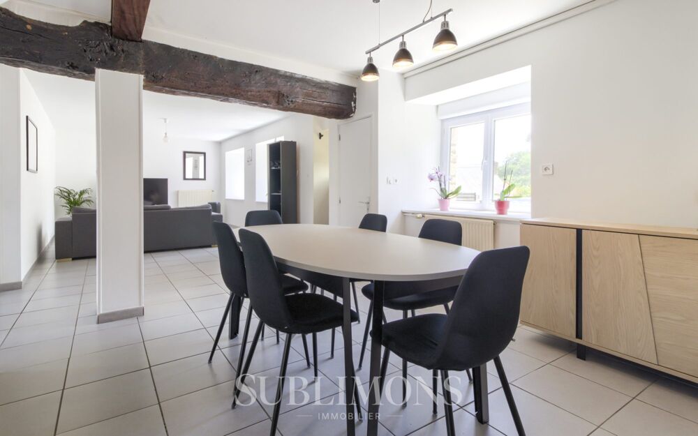 Maison en pierre de 140 m² à Sérent - 4 chambres, bureau et D