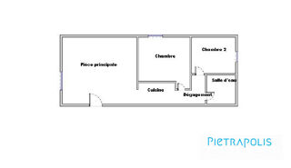  Appartement � vendre 3 pi�ces 44 m�