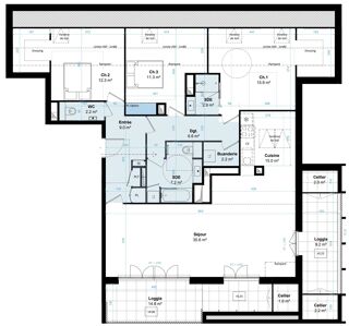  Appartement à vendre 4 pièces 121 m²