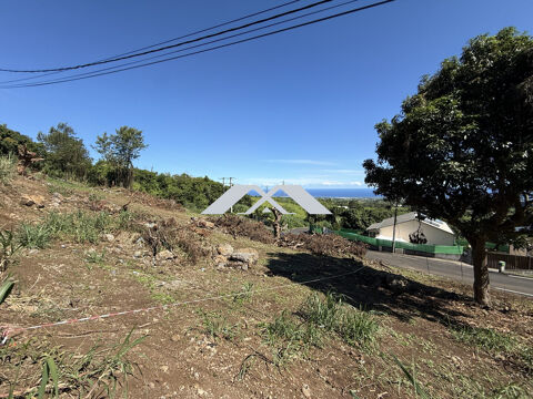   Terrain 376m² vue océan imprenable Dassy Tampon 