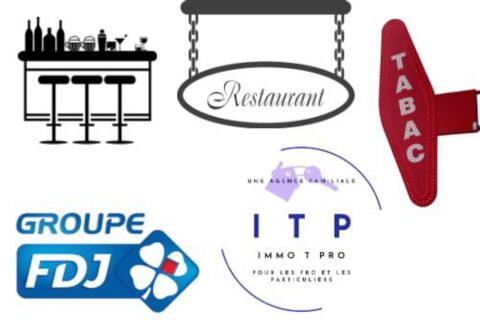   BEAU BAR TABAC BRASSERIE FDJ PMU DANS UNE VILLE DE SEINE SAINT D 