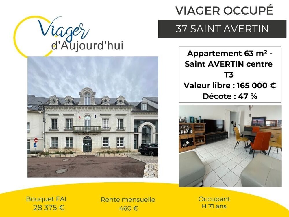 Appartement à acheter en viager Saint-Avertin