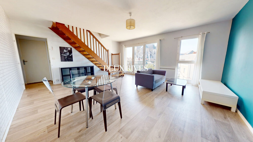Vente Appartement Jardin Des plantes , T3 duplex en dernier étage avec ascenseur Nantes