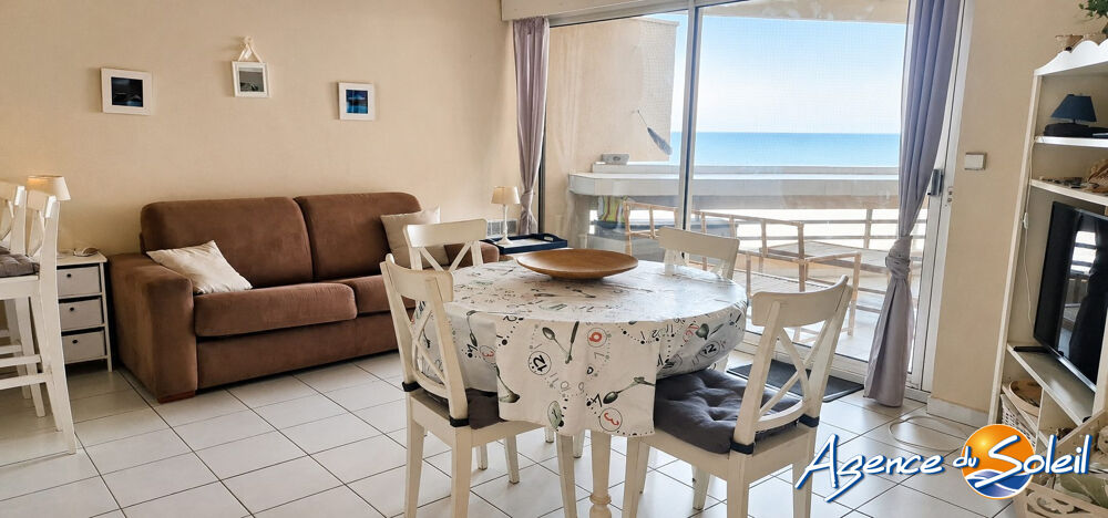 Vente Appartement Beau T2 cabine vue mer avec parking et cave Canet-en-roussillon