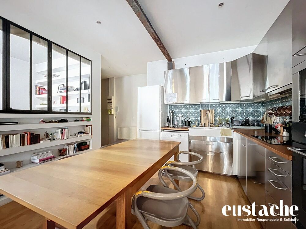 Vente Appartement Le 3 Pièces style Loft aux beaux volumes et belles prestations Paris 11