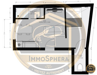  Appartement � vendre 1 pi�ce 22 m�