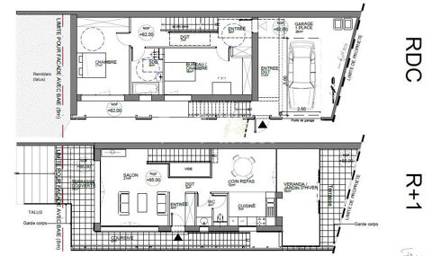   Nouveau, à 5min de Magny, beau terrain à bâtir de 400m² avec 