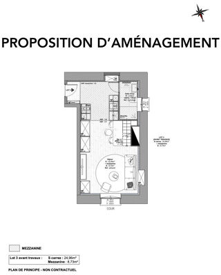  Appartement  vendre 1 pice 34 m