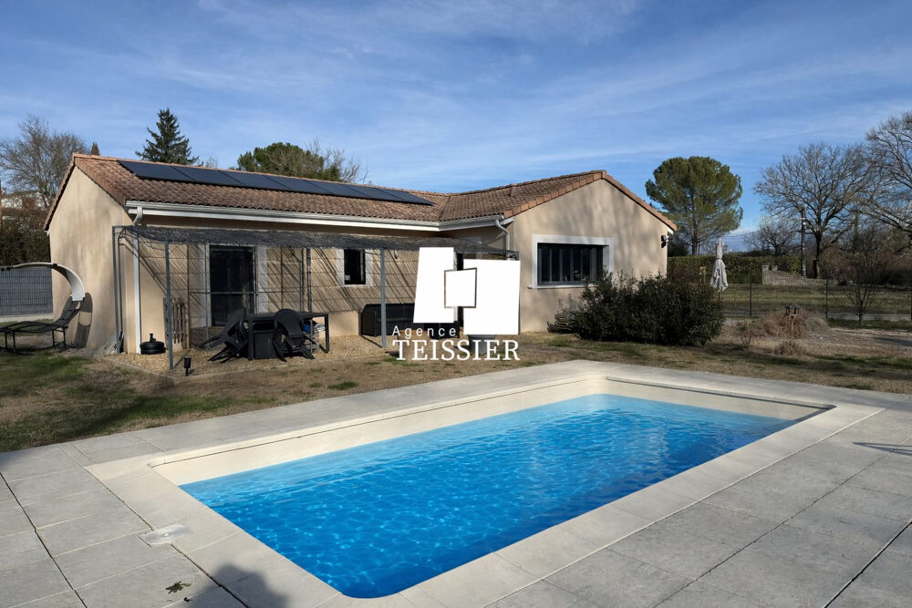 Vente Maison Sud Ardèche, 07460 Casteljau, Villa récente avec piscine Berrias-et-casteljau