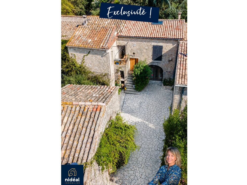 Vente Maison Mas en pierre avec 2 habitations Sommières