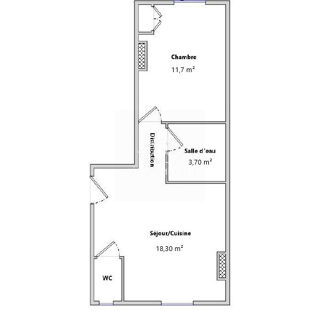  Appartement � vendre 2 pi�ces 37 m�