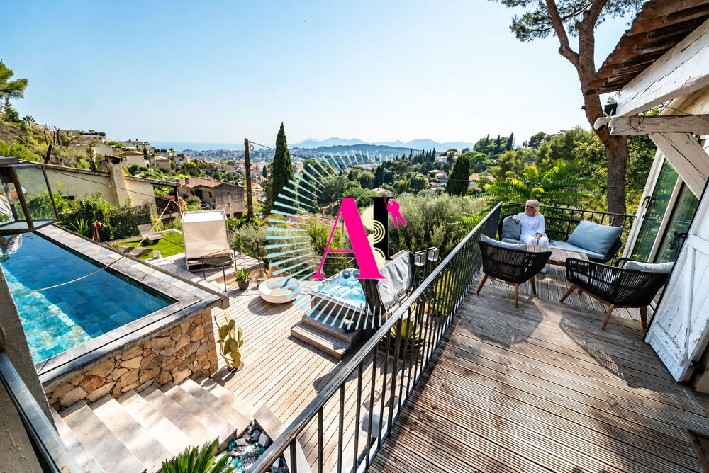 Location Maison Le Cannet Les Collines – Villa meublée de prestige, vue mer, Le cannet