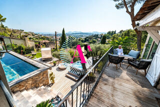 Location Maison Le Cannet Les Collines – Villa meublée de prestige, vue mer, Le cannet