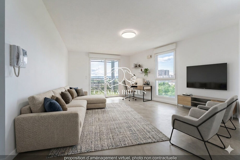 Appartement 4 pièces de 84 m² avec terrasse et garage