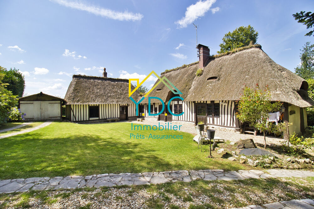 Vente Maison Chaumière de caractère 3 chambres avec terrain 1300 m² sans v Héricourt-en-caux