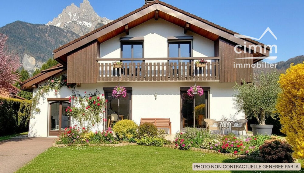 Vente Maison À VENDRE – BELLE MAISON D'ARCHITECTE 7 PIÈCES – SALLANCH Sallanches