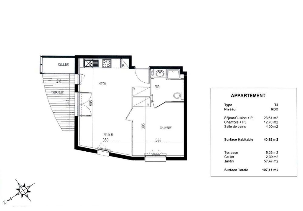 Appartement à vendre Audenge
