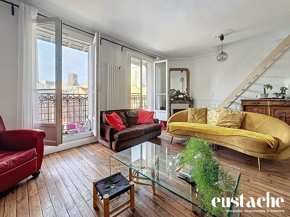 Superbe appartement familial au dernier étage en duplex, lumine