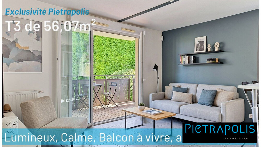 Vente Appartement T3 de 56m² en excellent état avec grand balcon prêt à vivre Vénissieux