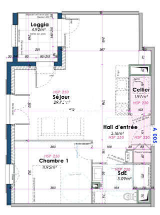  Appartement � vendre 2 pi�ces 54 m�