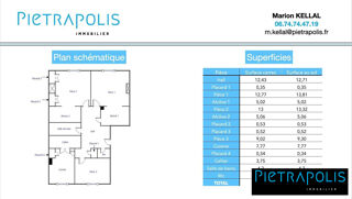  Appartement  vendre 4 pices 78 m