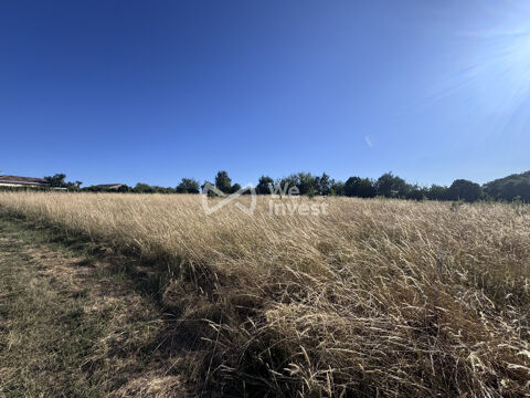 ? Terrain &agrave; b&acirc;tir de 10 220 m&sup2; – Vue dominante – Bourr 189900 82700 Bourret