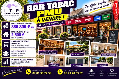 BEAU BAR TABAC FDJ PMU 76 388800 76200 Dieppe