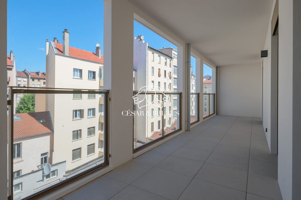 Vente Appartement Lyon 7 -Appartement de 102,74 m² - 3 chamnbres - terrasses - ga Lyon 7
