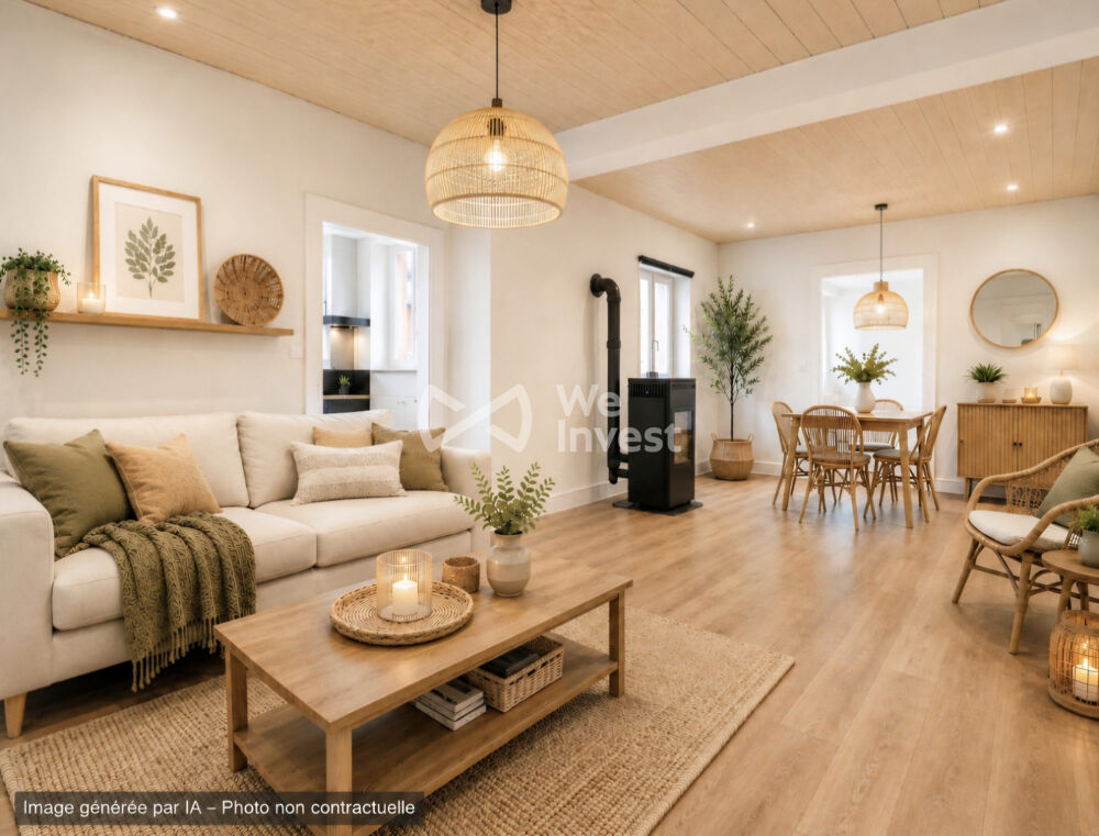 Appartement T5 de 108 m² à rénover  Fort potentiel au coeu