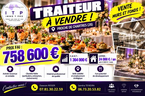SUPERBE TRAITEUR DANS LA P&Eacute;RIPH&Eacute;RIE DE CHARTRES (28) 758600 28000 Chartres