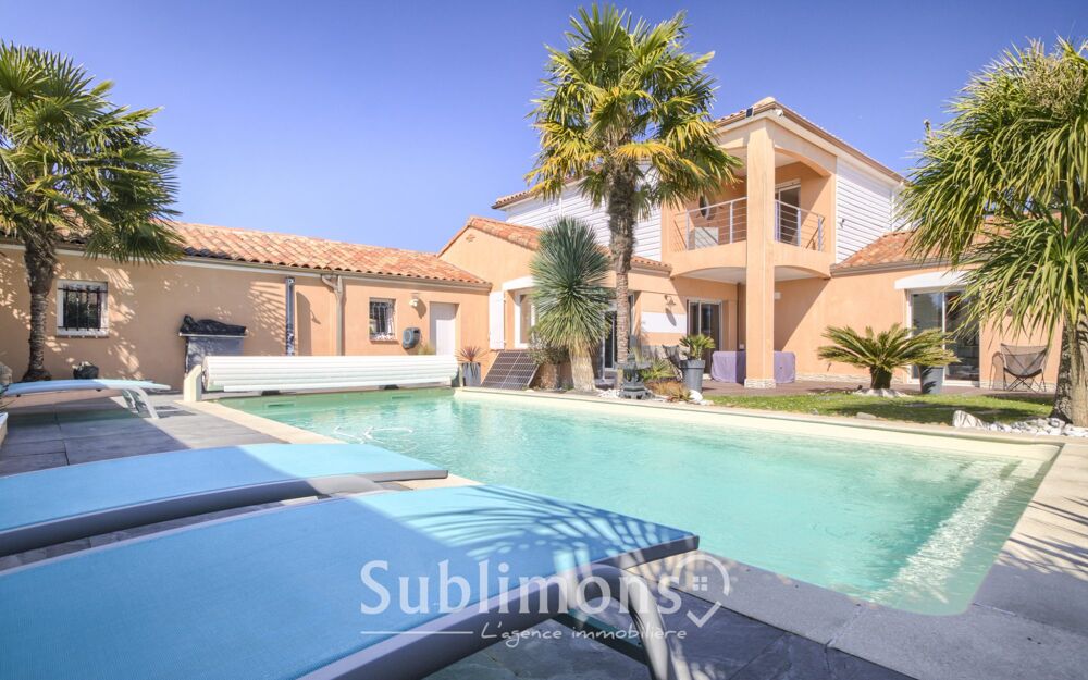 Propriété contemporaine d'exception avec piscine  Éléga