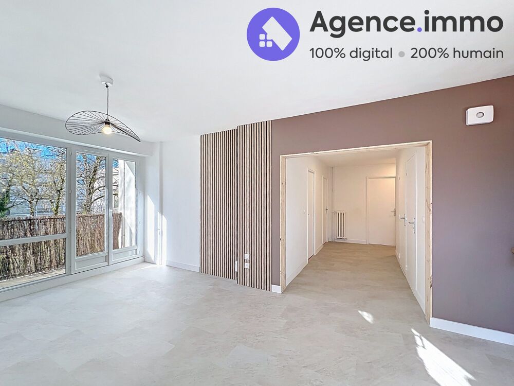 Vente Appartement T3 LUMINEUX ET RÉNOVÉ À TOURS-NORD | 62 m² | BALCON SUD | PA Tours
