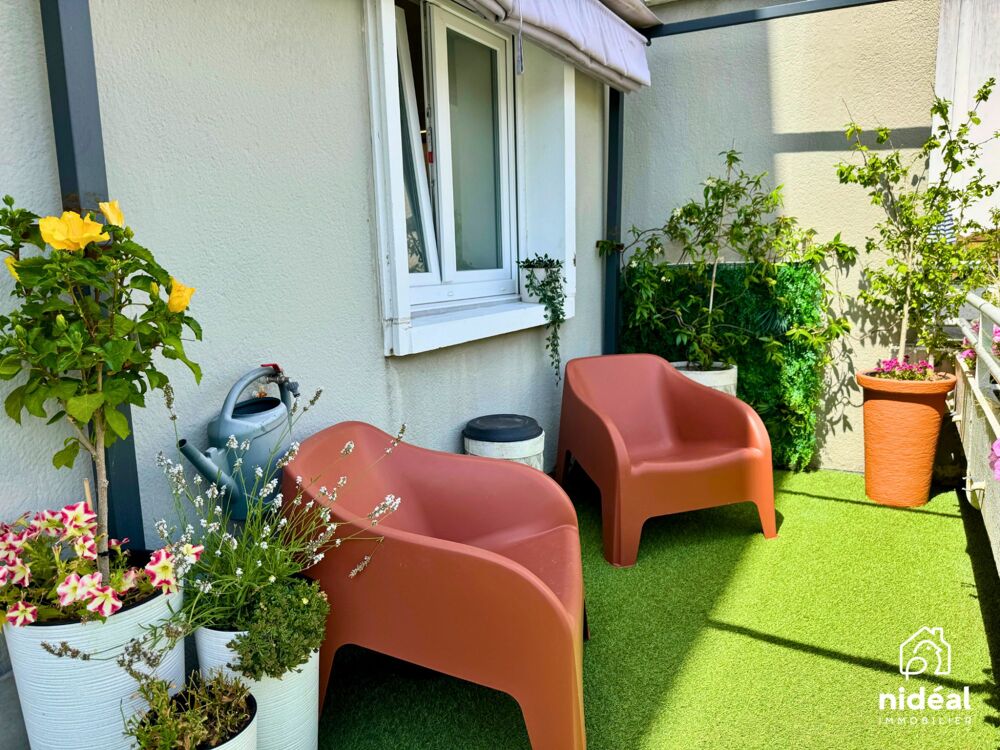 Appartement rénové de 87 m²  3 chambres  Grande terrass