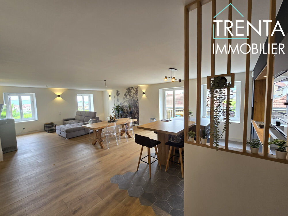 Vente Appartement Duplex de 119m², terrasse et garage Apprieu