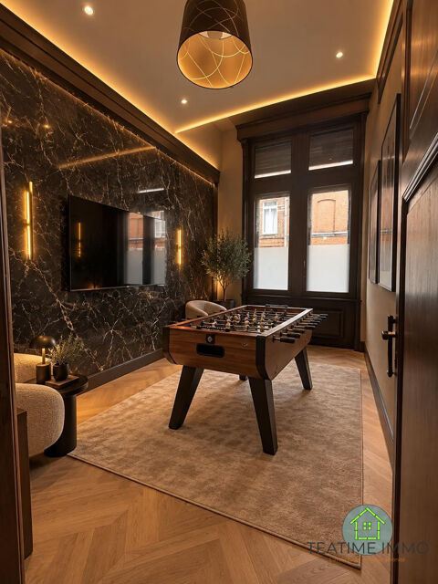 PROJET DE SUITE DE LUXE AVEC JACUZZI, CIN&Eacute;MA PRIV&Eacute; ET BILLARD 127800 59200 Tourcoing