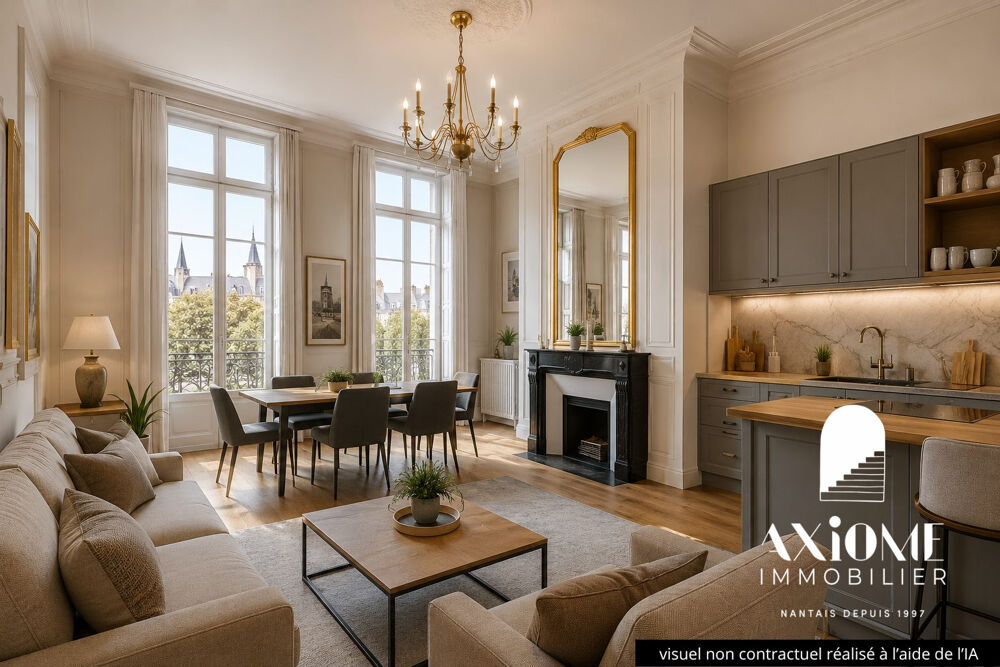 Appartement 3 pièces 70 m² · à Nantes · 70 m² · 315 000 €