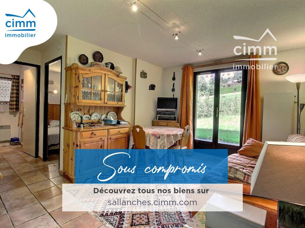 A VENDRE CHAMONIX (74400) APPARTEMENT REZ-DE-JARDIN T2Bis