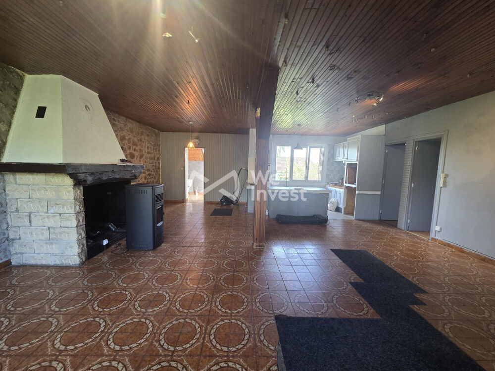 Maison individuelle 111m² , 3CH. élevée sur garage