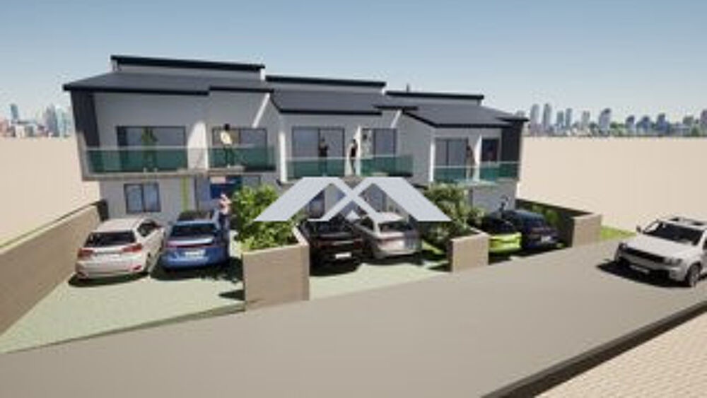 Villa neuve T4 - Maison jumelée - Projet sur plan