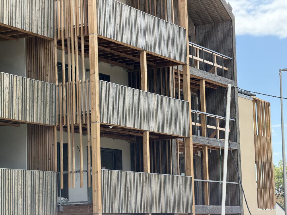 T3 neuf donnant sur cour intérieure