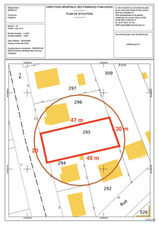  Terrain � vendre 927 m�
