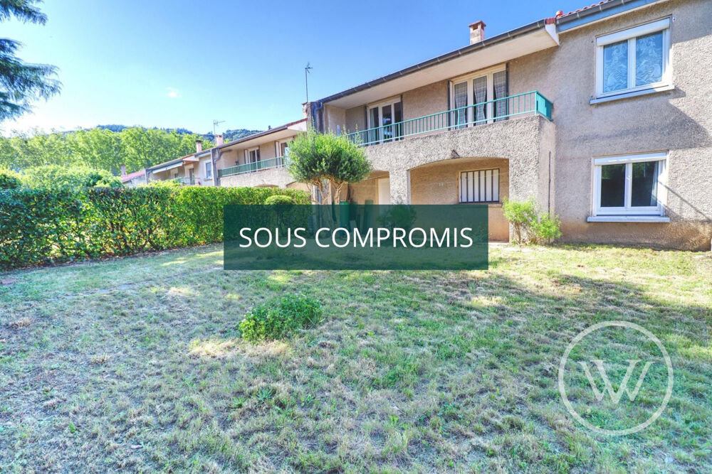 Maison T4 de 102m² avec jardin et garage, Saint-Péray