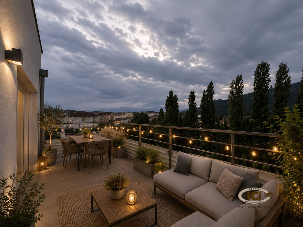 Magnifique T4 au dernier etage avec 2 box en sous sol