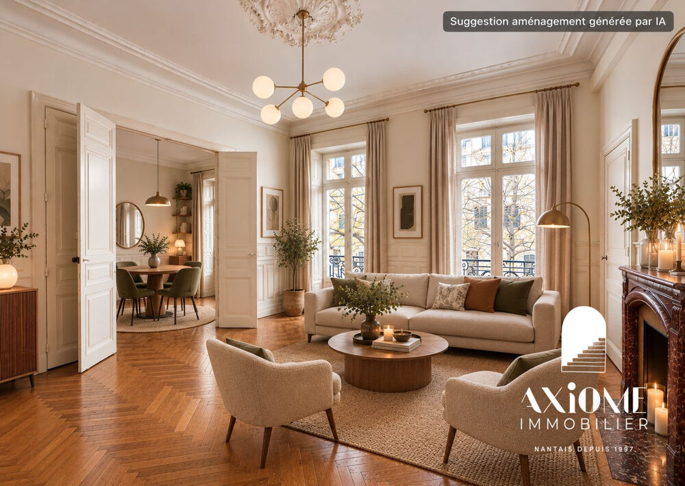 Location Appartement CENTRE VILLE - CAMBRONNE GRAND T3 Nantes