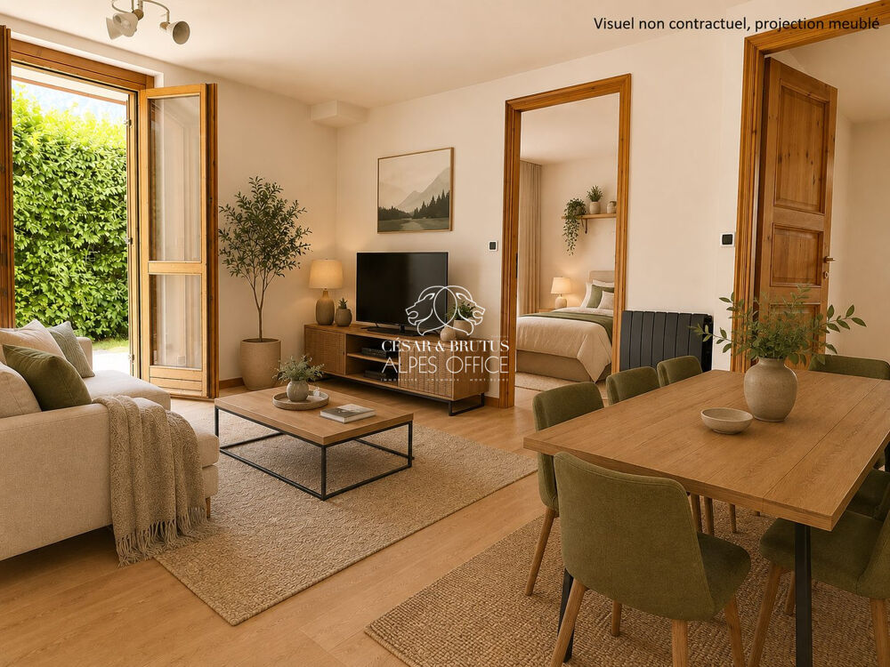 Les Houches Centre  Appartement 3 pièces, 2 chambres, 45 m²